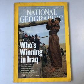 《NATIONAL GEOGRAPHIC》美国国家地理杂志  期刊 2006年1月 英文版 KURDS GENOCIDE GRAND CANYON LYNX MAYA ARCTIC HUNTERS  200601NG K1#
