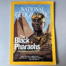 《NATIONAL GEOGRAPHIC》美国国家地理杂志  期刊 2008年2月 英文版 BLACK PHARAOHS MEXICO BORDER EAGLES DRYING OF THE WEST  200802NG K1#