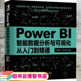 Power BI智能数据分析与可视化从入门到精通 牟恩静 李杰臣 机械工业出版社 9787111626862