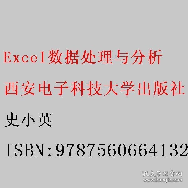 Excel数据处理与分析