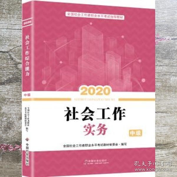 2020全新改版全国社会工作者考试指导教材社区工作师考试辅导书《社会工作实务》（中级）