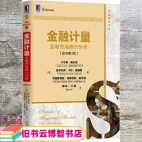 金融计量：金融市场统计分析（原书第4版）