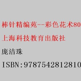 棒针精编苑--彩色花术800款 庞洁珠 上海科技教育出版社 9787542812810