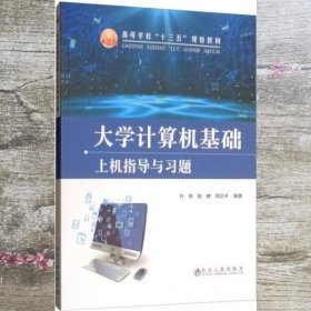 大学计算机基础上机指导与习题