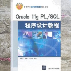 Oracle 11g PLSQL程序设计教程 薛贵军 周振江 梁大为 9787302335696