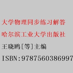 大学物理同步练习解答 王晓鸥[等]主编 哈尔滨工业大学出版社 9787560386997