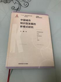 中国城市知识型发展的新模式研究【16开精装本，2018年一版一印，库存品相好】