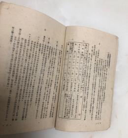 行政人员暂行供给标准（草案）【1951年皖北人民行政公署财政处编印】