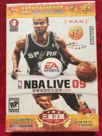 NBA live 2009 --游戏盘