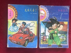 七龙珠：大战黑绸军卷23两本合售