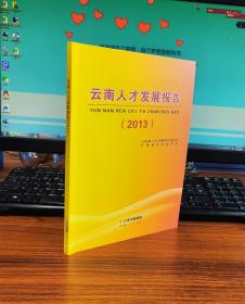 云南人才发展报告2013