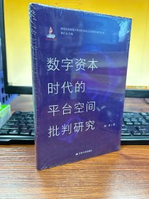 数字资本时代的平台空间批判研究