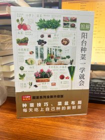 图解阳台种菜一学就会播种、间苗、施肥、除虫、收获……感受亲手种植的乐趣，打造自己的专属菜园！