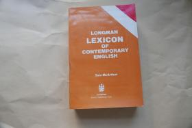 LONGMAN LEXICON OF CONTEMPORARY ENGLISH