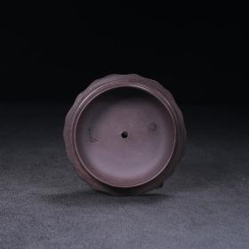宜兴紫砂壶筋纹石瓢--顾景舟功夫壶