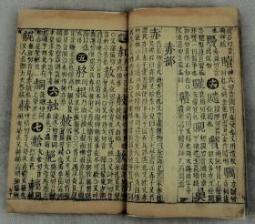 清代精刻本】古代字典开创者梅诞生本【字汇酉集】6册全。梅膺祚，字诞生，明国子监太学生，安徽宣城人。有“古代字典体例开创者”之美誉。著《字汇》一书最负盛名，为海内珍本。《字汇》突破“轻俗”采“正俗兼收”选收历代字典不收或漏收之字。故在《康熙字典》合《中华大字典》难以检得的字《字汇》都能检得，从中可以窥见汉字演变的轨迹，为文字工作者宝贵资料。非常具研究价值