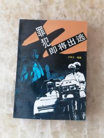 罪犯即将岀逃/卢学义编著，湖南省邵阳市1983-1993重大刑案真实纪录。