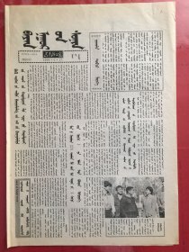 蒙文：巴彦淖尔报 1999.6.17（8开4版）