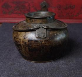 清代铜壶茶壶茶水壶茶具茶文化收藏
