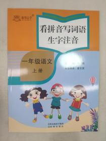 一年级上册语文看拼音写词语生字注音拼读组词造句人教部编版字帖上学期同步练习册拼读拼写专项强化训练练习