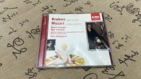 BRAHMS MOZART （CD）盘面轻微划痕