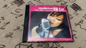 陈琳chenIin2vcd 14MTV精选＋14karaoke（盒装，双碟，正版VCD。）