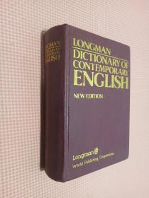 LONGMAN  DICTIONARY OF CONTEMPORARY ENGLISH