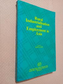 RURAL INDUSTRIALISATION AND EMPLOYMENT IN ASIA