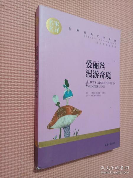 爱丽丝漫游奇境 中小学生课外阅读书籍世界经典文学名著青少年儿童文学读物故事书名家名译原汁原味读原著