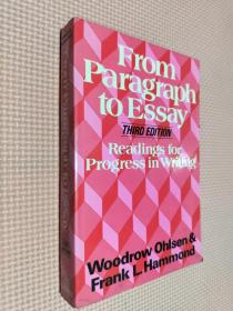 FROM PARAGRAPH TO ESSAY