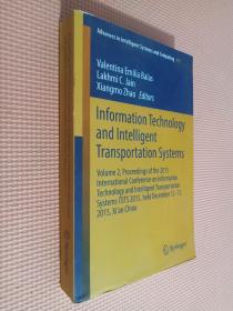 Information Technology ang Intelligent Transportation Systems（信息技术与只能交通系统）