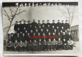 老照片：山西运城—芮城县—学张公社（学张乡）—学张中学，1972年元月，第二十六班毕业留念。