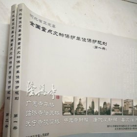 河北省正定县全国重点文物保护单位保护规划  第一册、第二册