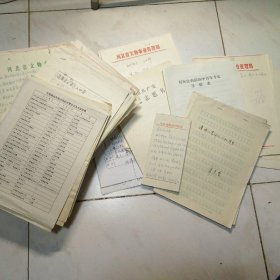 常素霞手稿（文物玉器鉴定专家、河北省民俗博物馆馆长）用钢笔和圆珠笔写的