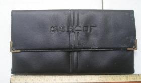 上世纪七八十年代上海邮电五二〇厂老皮夹子1个 老钱包