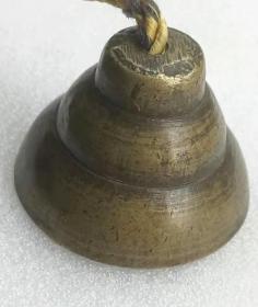 民清时期大个铜铃铛1个
