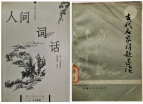 人间词话、古代名家诗歌选读合售