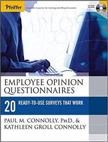 Employee Opinion Questionnaires: 20 Ready-to-Use Surveys That Work