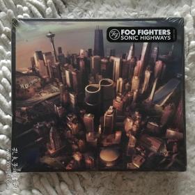 Foo Fighters Sonic Highways 喷火战机乐队 （美版、没拆封全新）CD