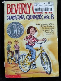 （英文原版）Ramona Quimby, Age 8（32开）BEVERLY CLEARY