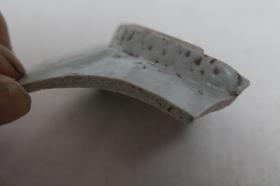 鱼纹湖田釉瓷片标本（024）