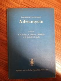 Adriamycin 英文原版 布面精装