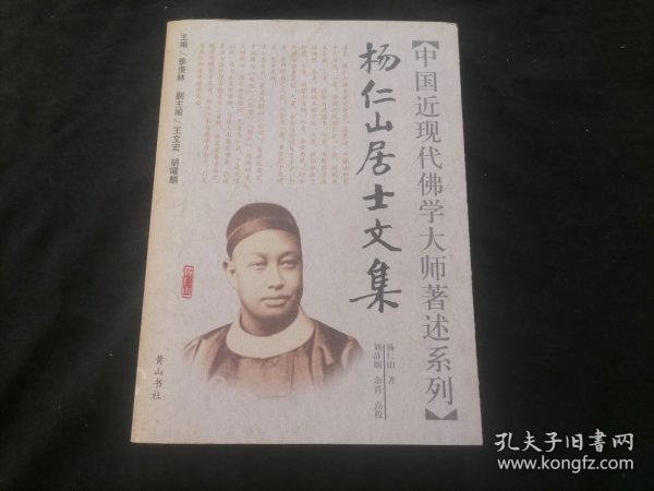 中国近现代佛学大师著述系列：杨仁山居士文集