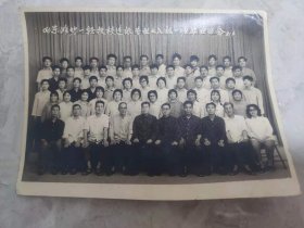 山东潍坊一轻技校造纸专业七八级一班毕业留念（1981年6月）（14.5*19CM）