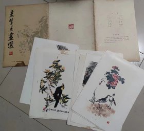 来楚生画选（上海79年8开16张全）