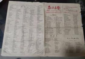 泰山文艺第四期1977年毛泽东第五卷出版发行