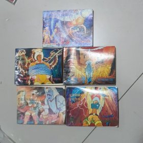 怀旧收藏连环画小人书太空警长 布雷斯塔（全套5本岭南1990年）