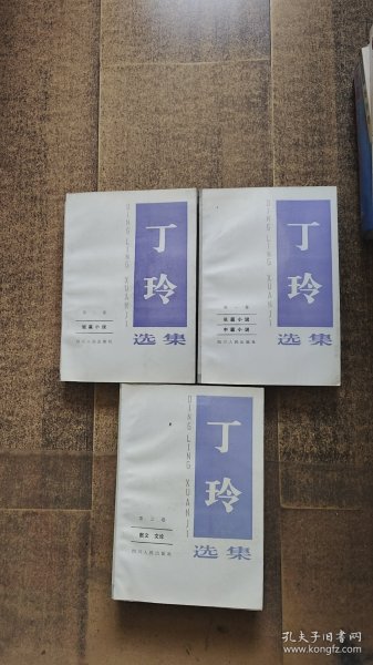 丁玲选集 （全三卷）