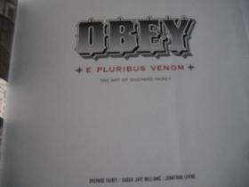 OBEY E PLURIBUS VENOM  THE ART OF SHEPARD FAIREY