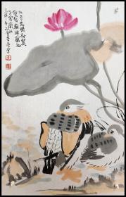 天津美术学院中国画系教授【李孝萱】花鸟